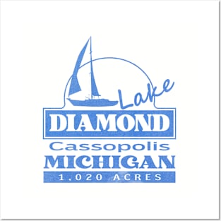 Diamond Lake Michigan Posters and Art